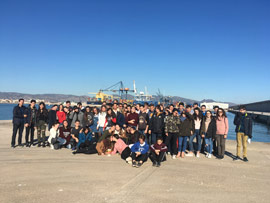 El puerto de Castellón ha recibido este año un total de 32 visitas de distintos centros escolares de la provincia