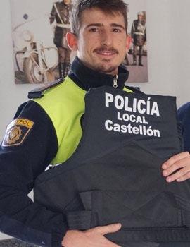 Nuevos chalecos antibala para mejorar la protección de la Policía Local