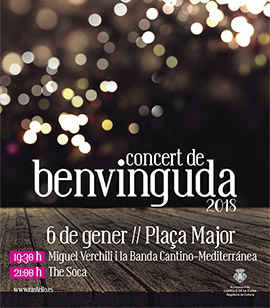 Concierto de bienvenida al año nuevo el sábado 6 de enero en Castellón