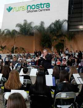 Concierto de la Banda Joven de Bexti organizado por Ruralnostra