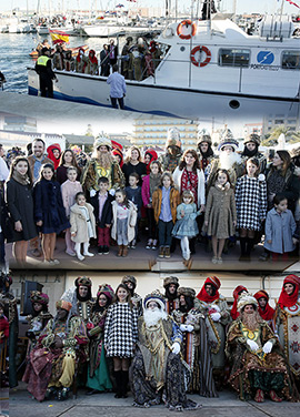 Desembarco de los Reyes Magos en el Grao de Castellón