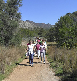 Ruta de senderismo por el paraje del Desert de Les Palmes el domingo 14 de enero