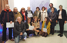 Inauguración en la Vall d'Uixó de la exposición solidaria Refugi-Art