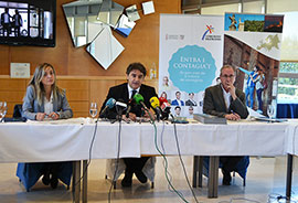 Presentación en Fitur del estand de la Comunitat Valenciana