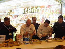 La calidad de los productos y el talento de los chefs de Castellón en Fitur