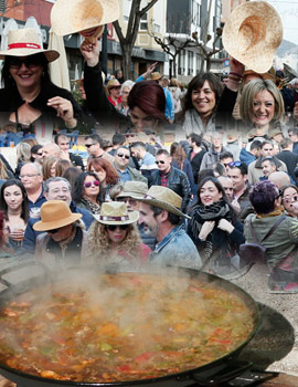 Gran éxito de participación en las paellas de Benicàssim 2018