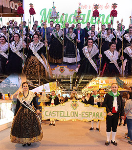 Promoción de las fiestas de la Magdalena en Fitur