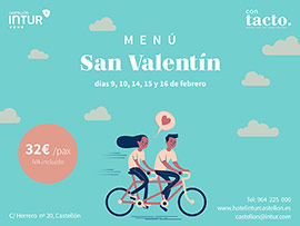 Menús San Valentín en el Restaurante ConTacto de Castellón