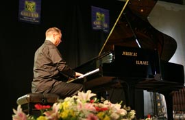 Orfim, festival música de Oropesa. Frank Wasser al piano
