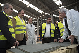 La Diputación de Castellón potenciará en Cevisama el uso urbano de la cerámica provincial