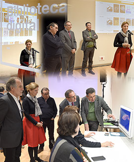 Inauguración de la Biblioteca Digital Menador de Castellón