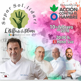 Cena solidaria organizada por L´Olla de la Plana