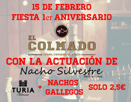 El Colmado celebra el 15 de febrero su aniversario con una fiesta