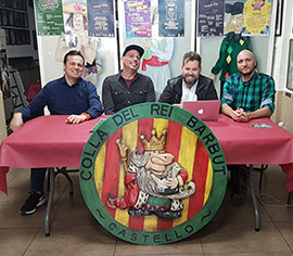 Presentación del programa de fiestas Colla del Rei Barbut de la Magdalena