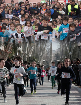 VIII Marató Infantil Salera en el Parque Ribalta