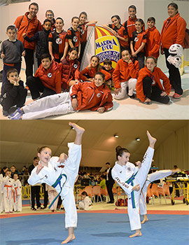 Fiesta del taekwondo regional en Marina d’Or