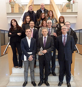 Grupo Diario propuesto para los Premios Faro PortCastelló en la categoría de Comunicación
