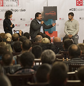 Encuentro con el bicampeón mundial de ultratrail, Luis Alberto Hernando, en la Diputación de Castellón