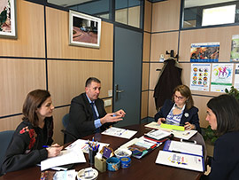 La oficina Europe Direct Castellón de la Diputación permitirá conocer los  recursos de la UE para los estudiantes