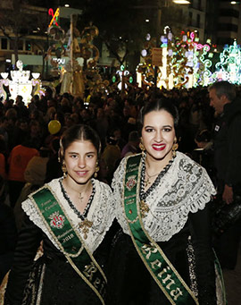 XXVII Encesa de les Gaiates de las fiestas de la Magdalena 2018