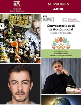 Fundación Caja Castellón: actividades abril