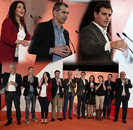 Albert Rivera se reúne en Castellón con los afiliados de Ciudadanos