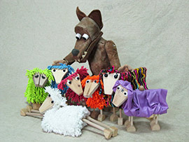 Las 7 cabritillas y el lobo, espectáculo infantil el viernes en la Fundación Caja Castellón