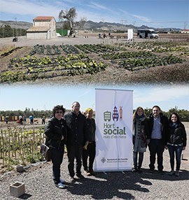 Presentación de Mas d´Enriera, proyecto de huertos sociales en Castellón