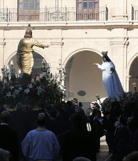 Procesión del Encuentro de la Semana Santa de Castellón