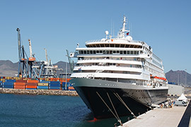 El Crystal Esprit recalará en el puerto de Castellón