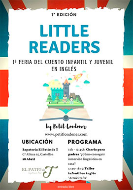 1ª Edición Feria del cuento infantil en inglés en El Patio de T