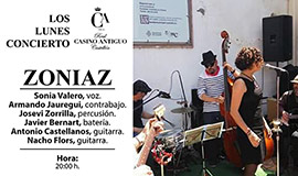 Concierto de Zoniaz en el Real Casino Antiguo de Castellón