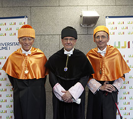 Stephan Klasen y Alan Kirman son investidos doctores honoris causa por la Universitat Jaume I
