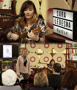 Presentación en la librería Argot de Aware de Sara Lesma