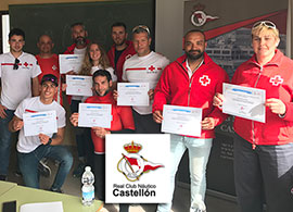 Entrega de diplomas en el RCN Castellón
