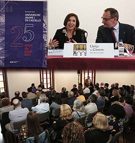 Presentación del libro de la profesora Rosa Agost que recopila la historia de la universidad pública castellonense