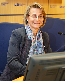 Presentación del programa electoral de Eva Alcón, candidata a rectora de la UJI