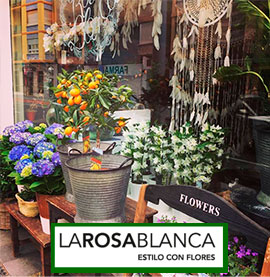 La floristería La Rosa Blanca abierto el día de la madre