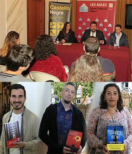 Tertulias culturales con escritores como parte del ciclo Castelló Negre