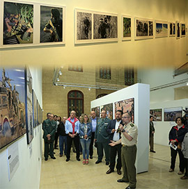 Inauguración de la exposición ´Boinas Verdes en Acción´