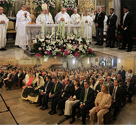 Misa pontifical con motivo de la fiesta de la Mare de Déu del Lledó