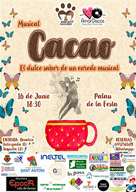 Musical benéfico a favor de Huellas Callejeras el 16 de junio
