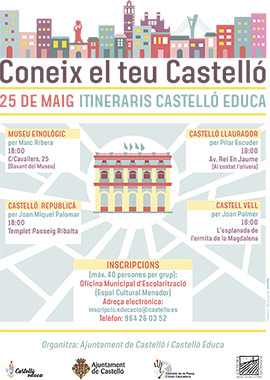 Itinerarios culturales para conocer la ciudad de Castellón