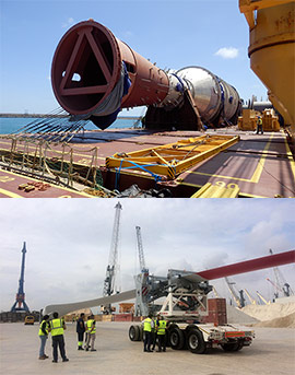 El puerto de Castellón participa en Breakbulk Europe 2018