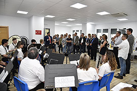 Inauguración del nuevo local de ensayo de la banda de música de Xilxes