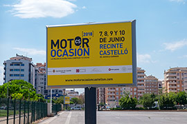 Motorocasión Castellón 2018 batirá su récord de oferta comercial de vehículos disponibles