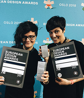 María Pradera y Lorena Sayavera premiadas en los Graphis de Nueva York y en los European Design Awards