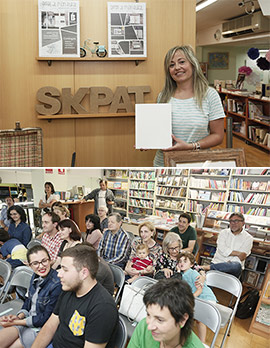 Elia Roig presenta la revista Skpat al món rural