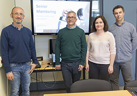 La UJI patenta un sistema que monitoriza a las personas mayores en sus domicilios mediante dispositivos móviles