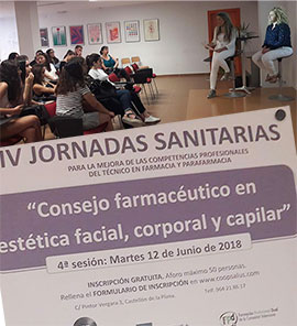 Raquel Gascó  de BodyCel en las IV Jornadas Sanitarias de  COOPSALUS